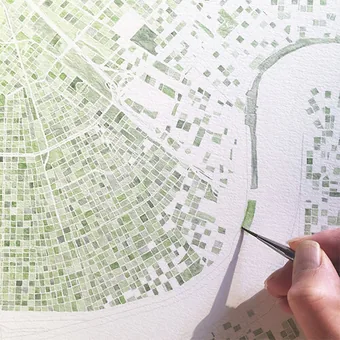 Kirsten Sparenborg’s maps