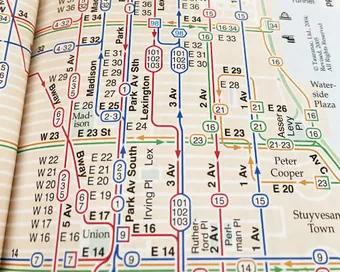 John Tauranac's maps